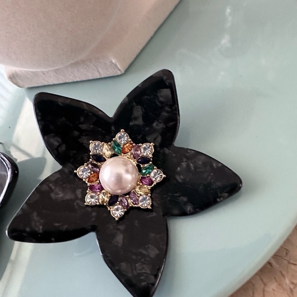 #46 Baublebar Flower Shape Multicolor Stone Earring - Picture 5 of 5